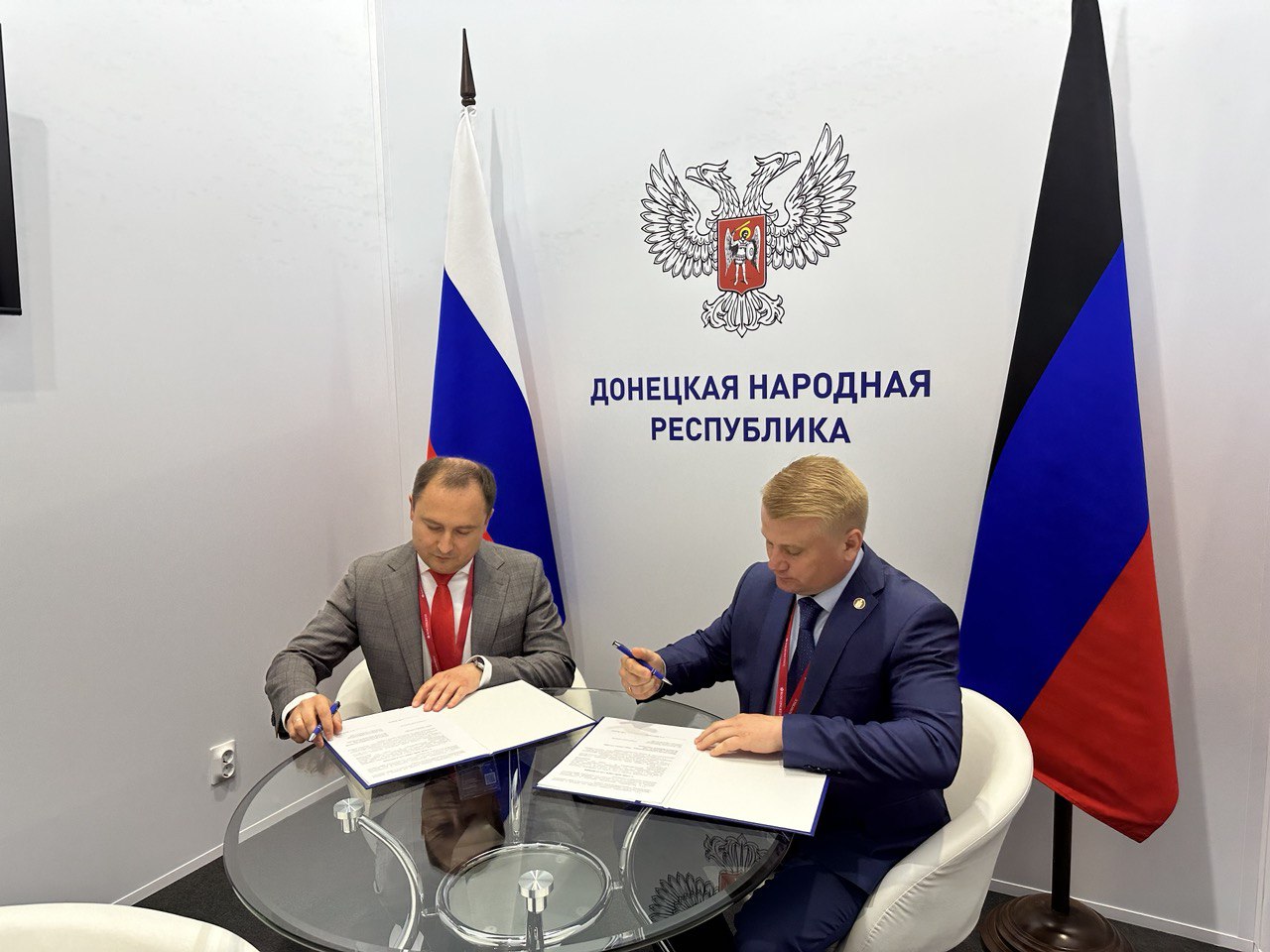 Подписание соглашения о партнерстве с ДНР.